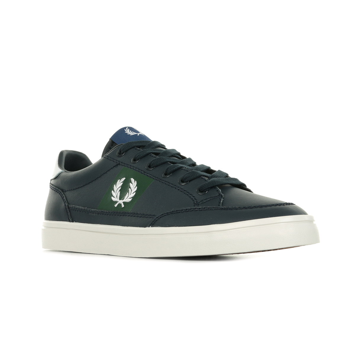 fred perry deuce leather trainers
