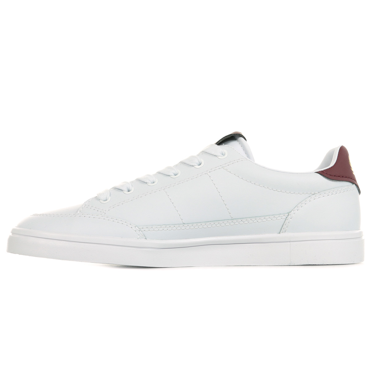 fred perry deuce leather trainers