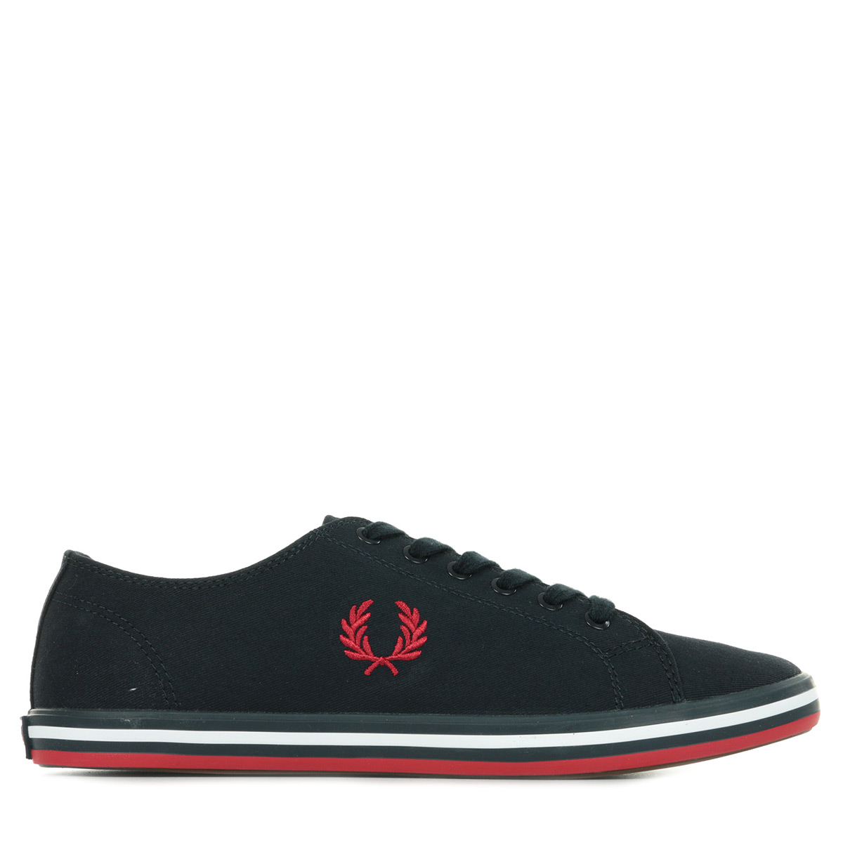 Fred Perry Kingston Twill B7259608, Baskets mode homme