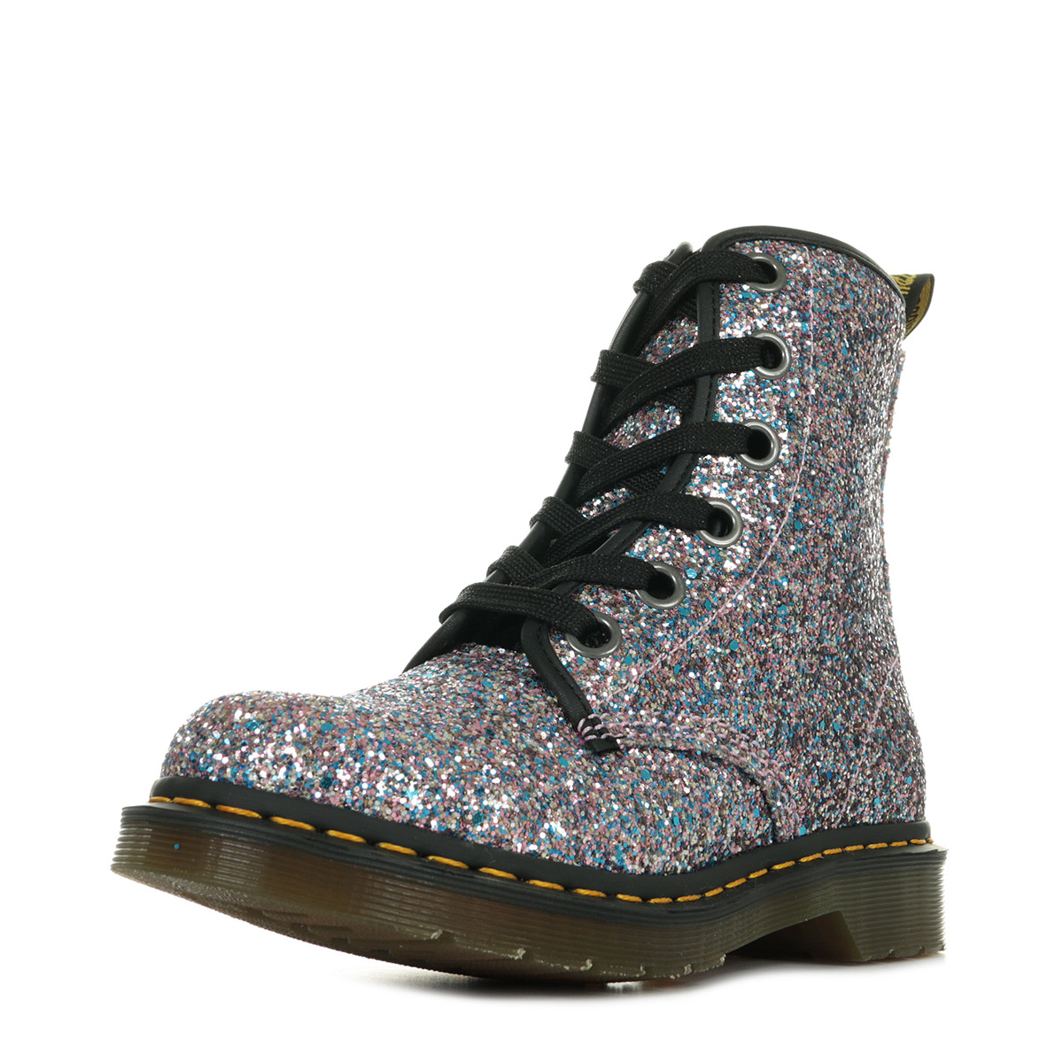 1460 farrah chunky glitter black