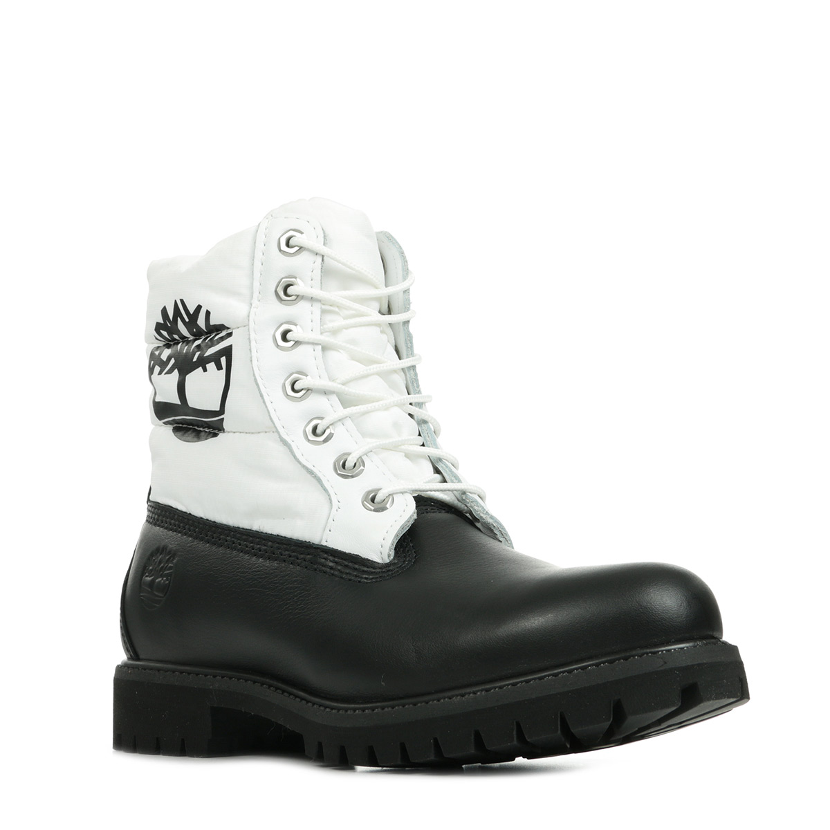 timberland black puffer boots