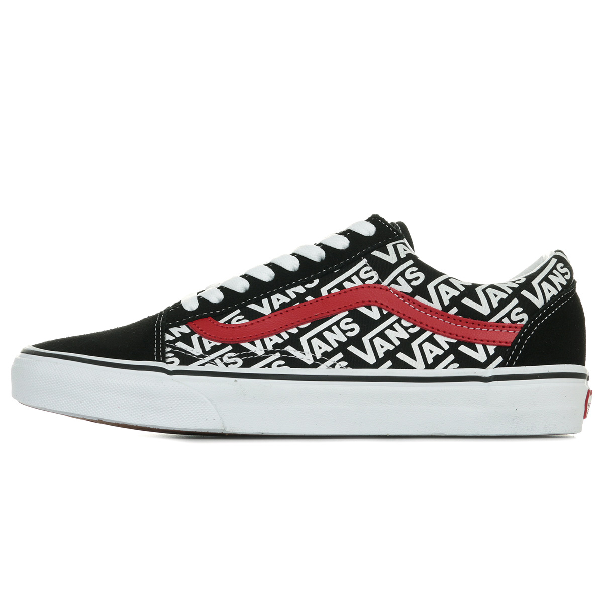 claquette vans rouge