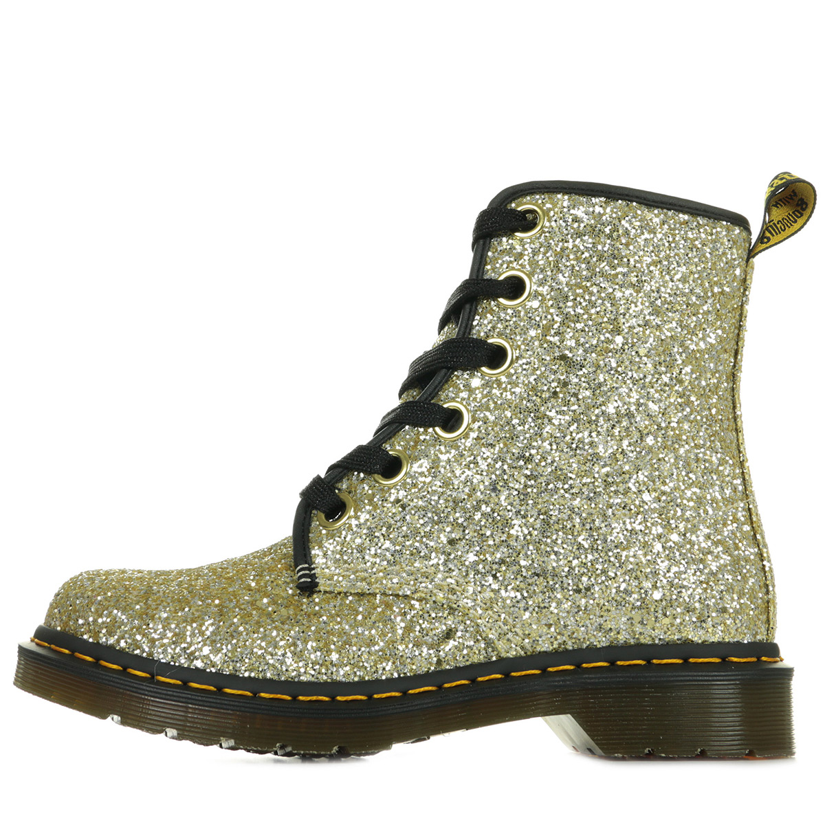 1460 farrah chunky glitter black