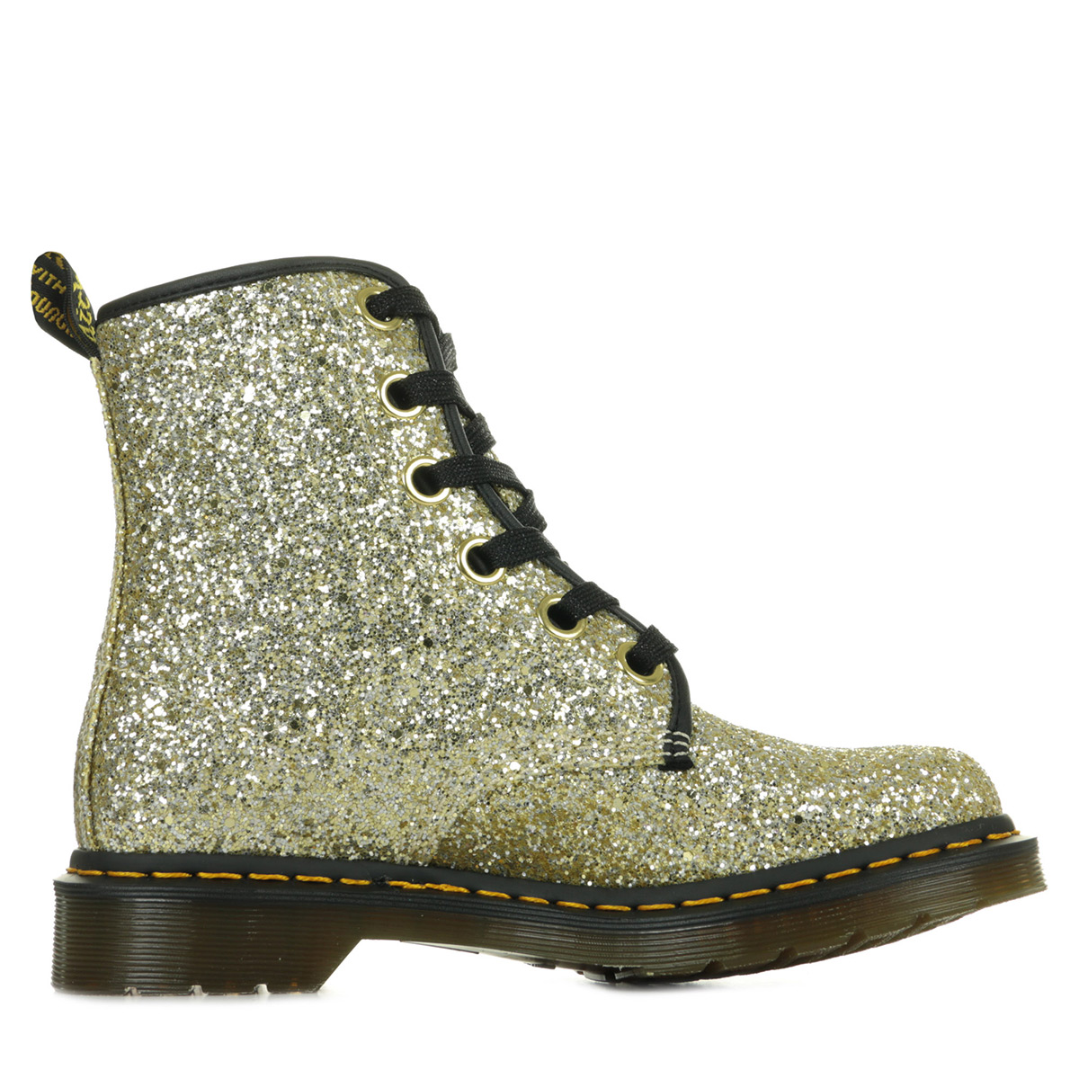 1460 farrah chunky glitter black