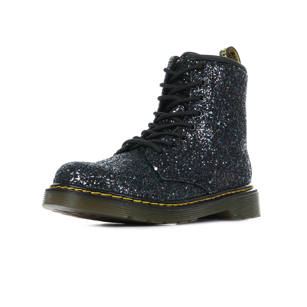 Bottes Dr. Martens 1460 J Enfants - Cuir Bordeaux - Taille US 2 UK 1 EU 33 - Occasion Parfait état
