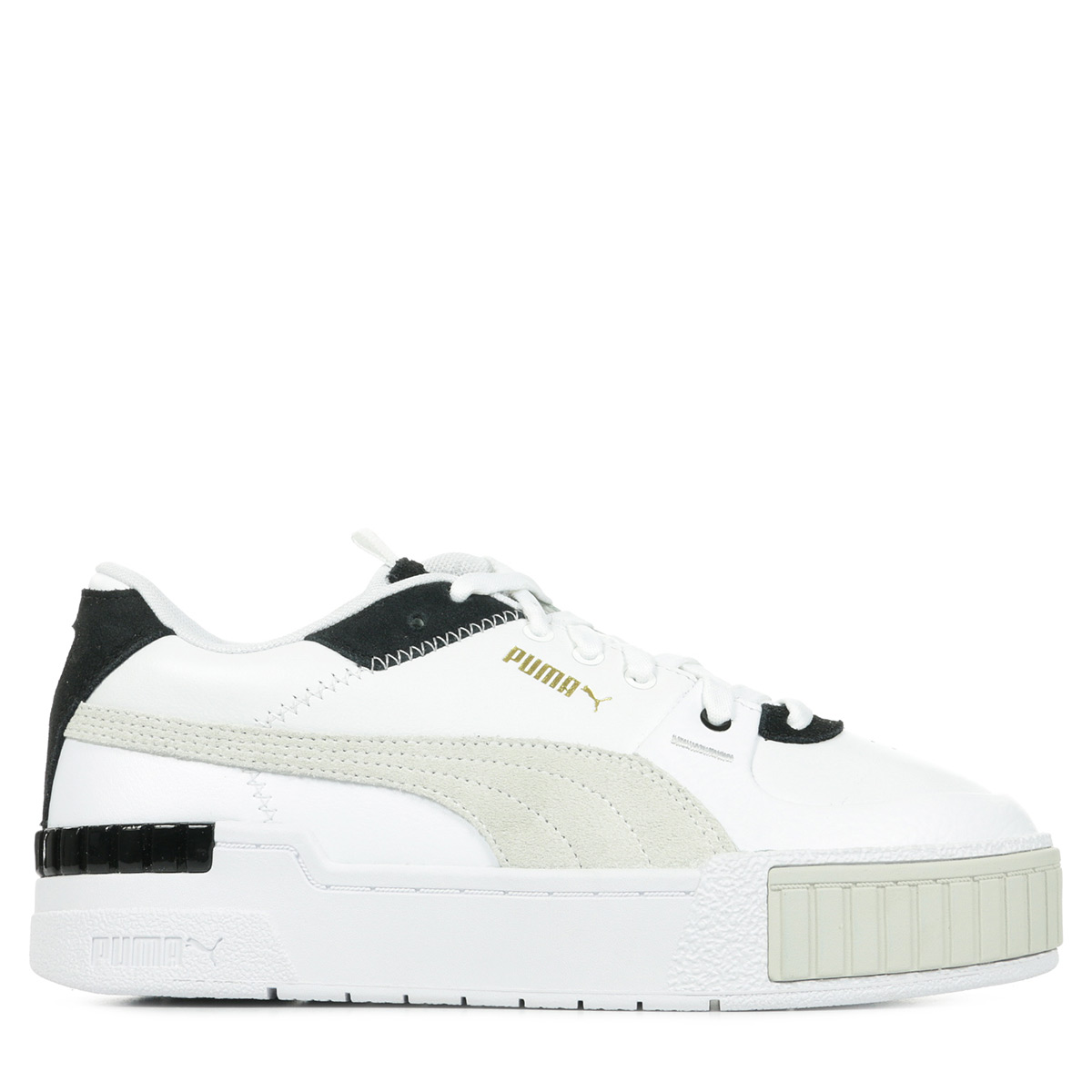 puma cali blanche et noir