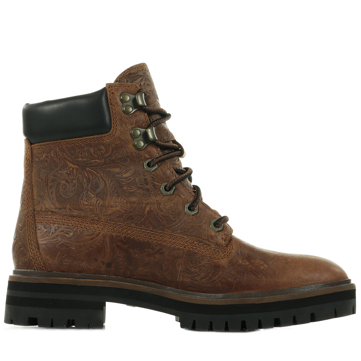 timberland london square 6 inch boots black
