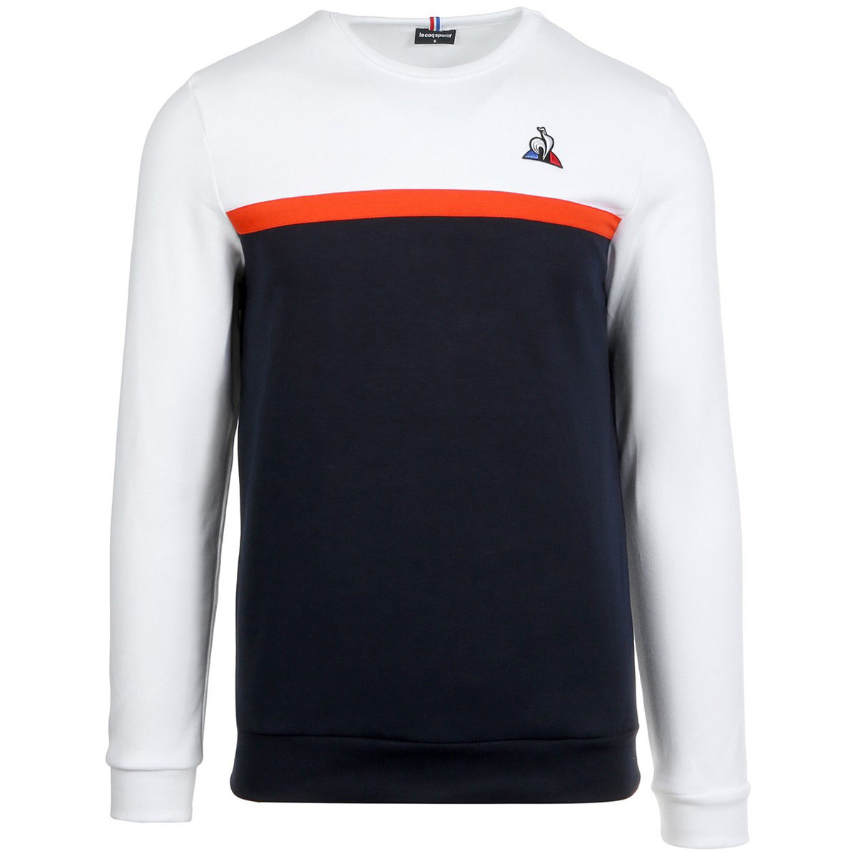 sweat le coq sportif orange
