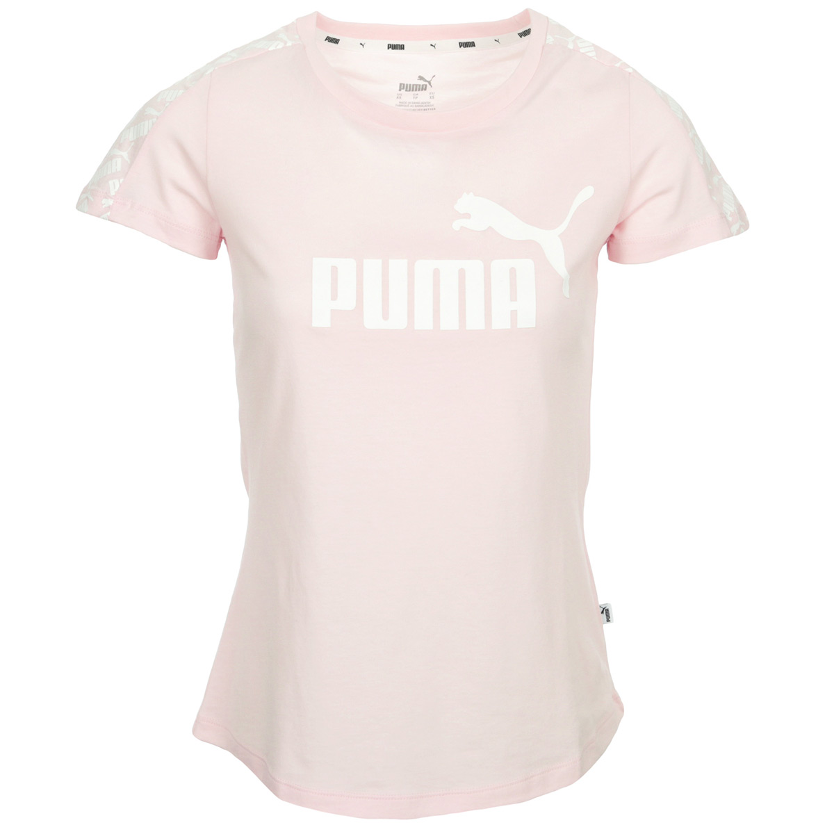 puma amplified cropped tee