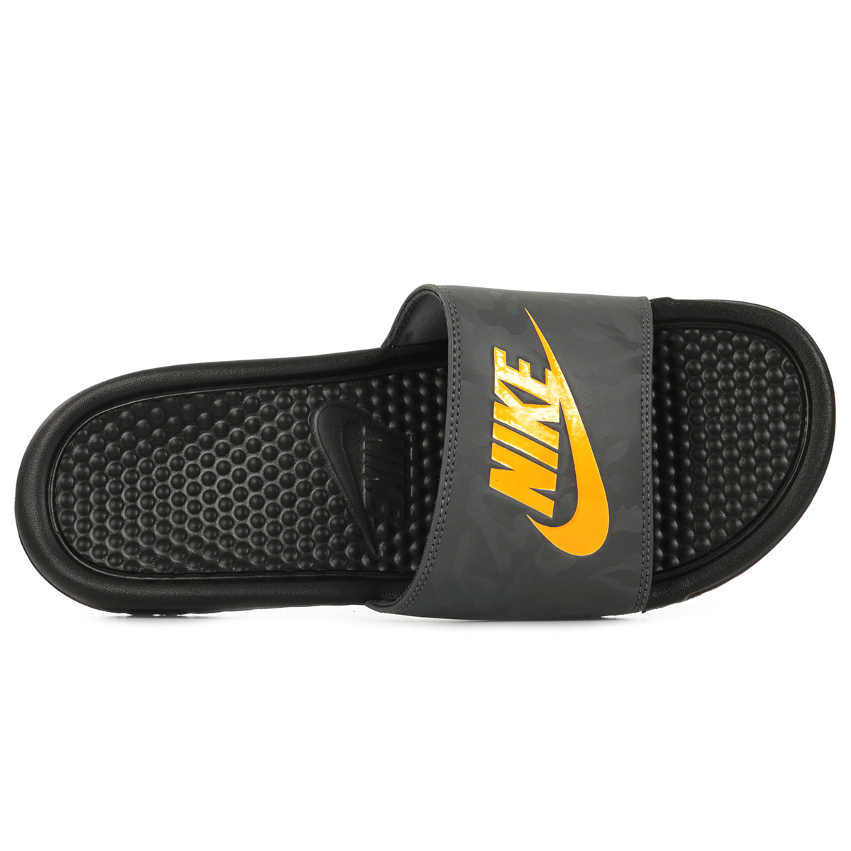 nike benassi orange