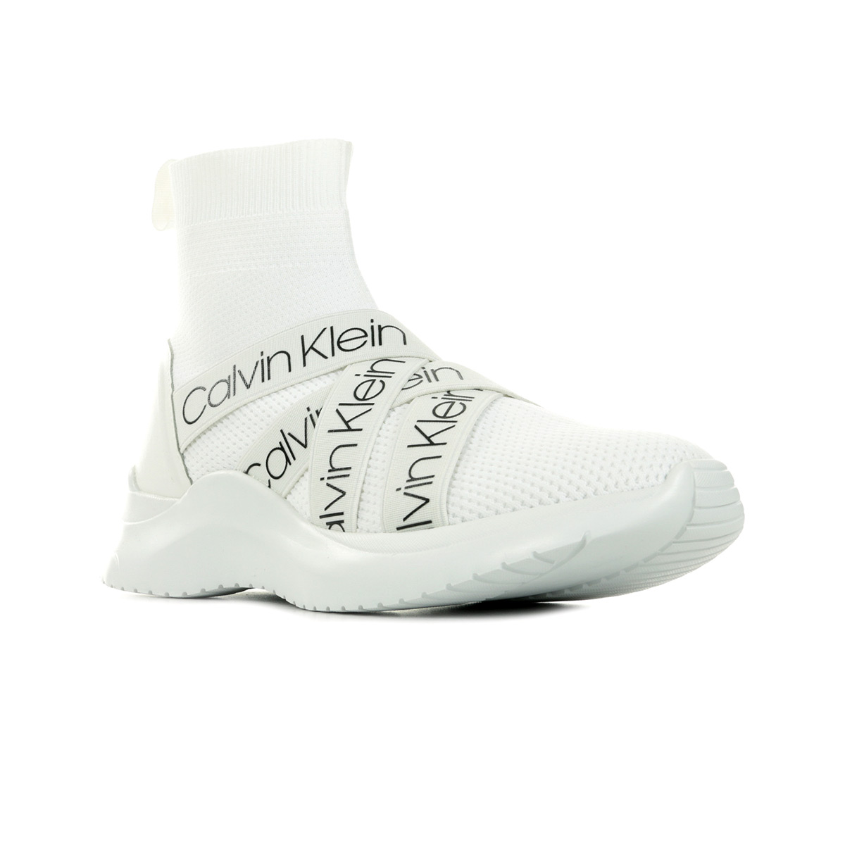 calvin klein umney knit sock sneaker