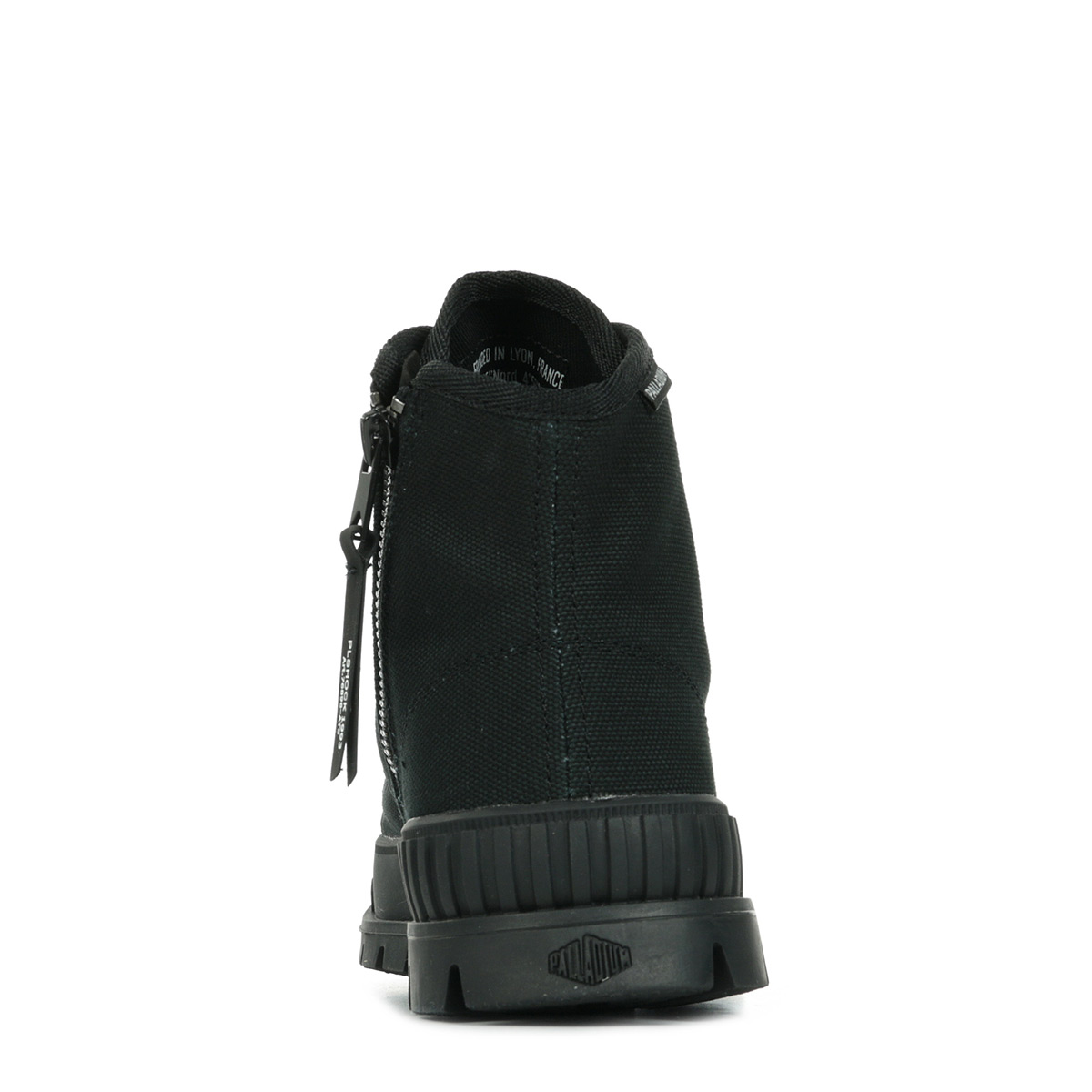 palladium pallashock mid rise ankle boots in black