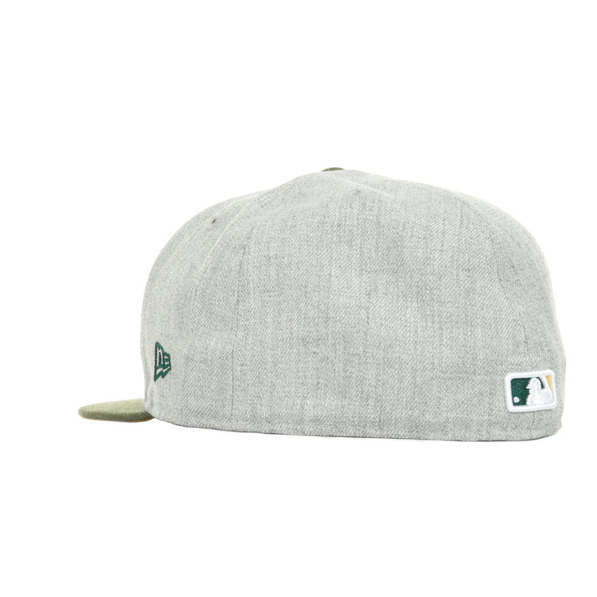 Casquette courbée verte ajustée 59FIFTY A Frame Wired Oakland Athletics MLB New Era