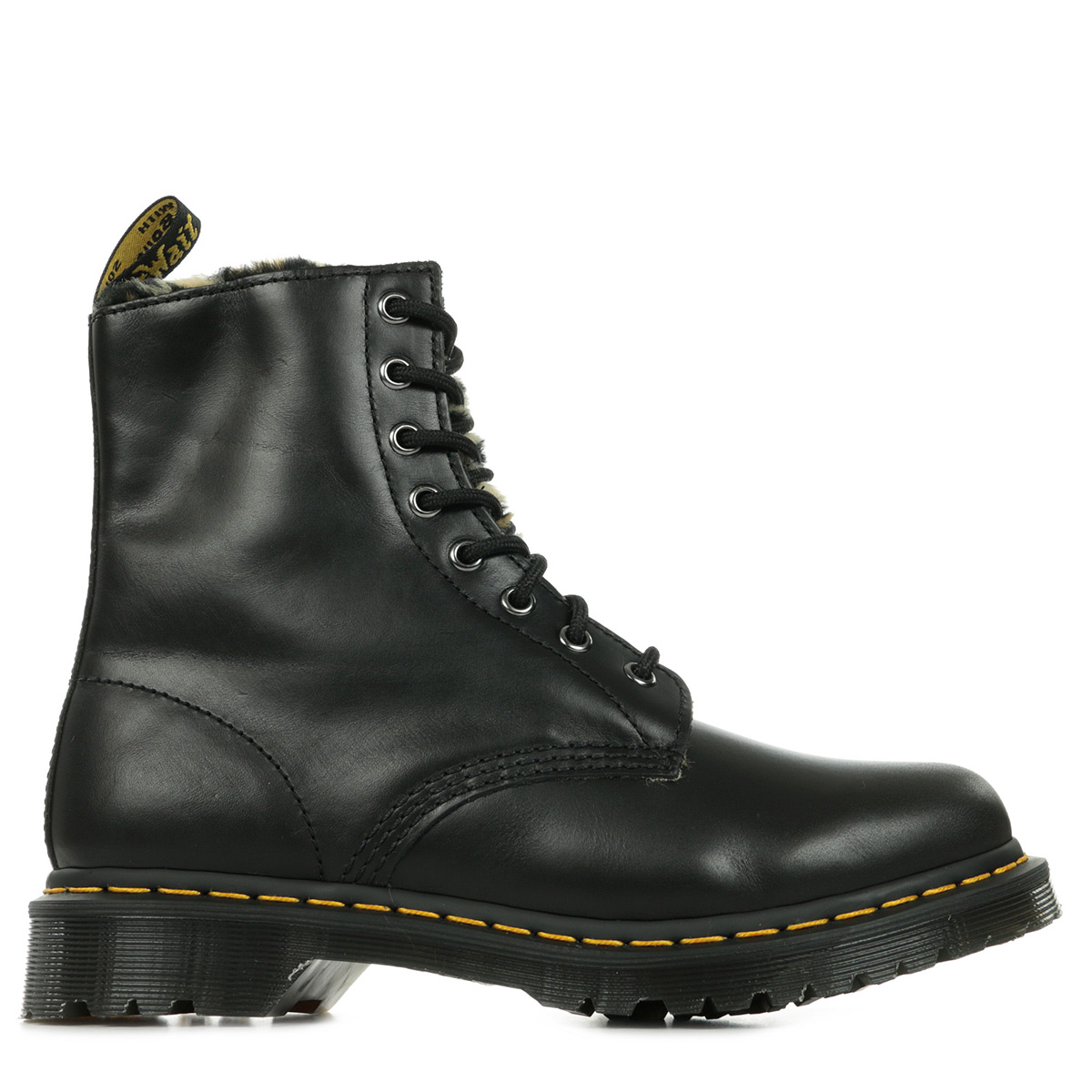 leopard dr martens