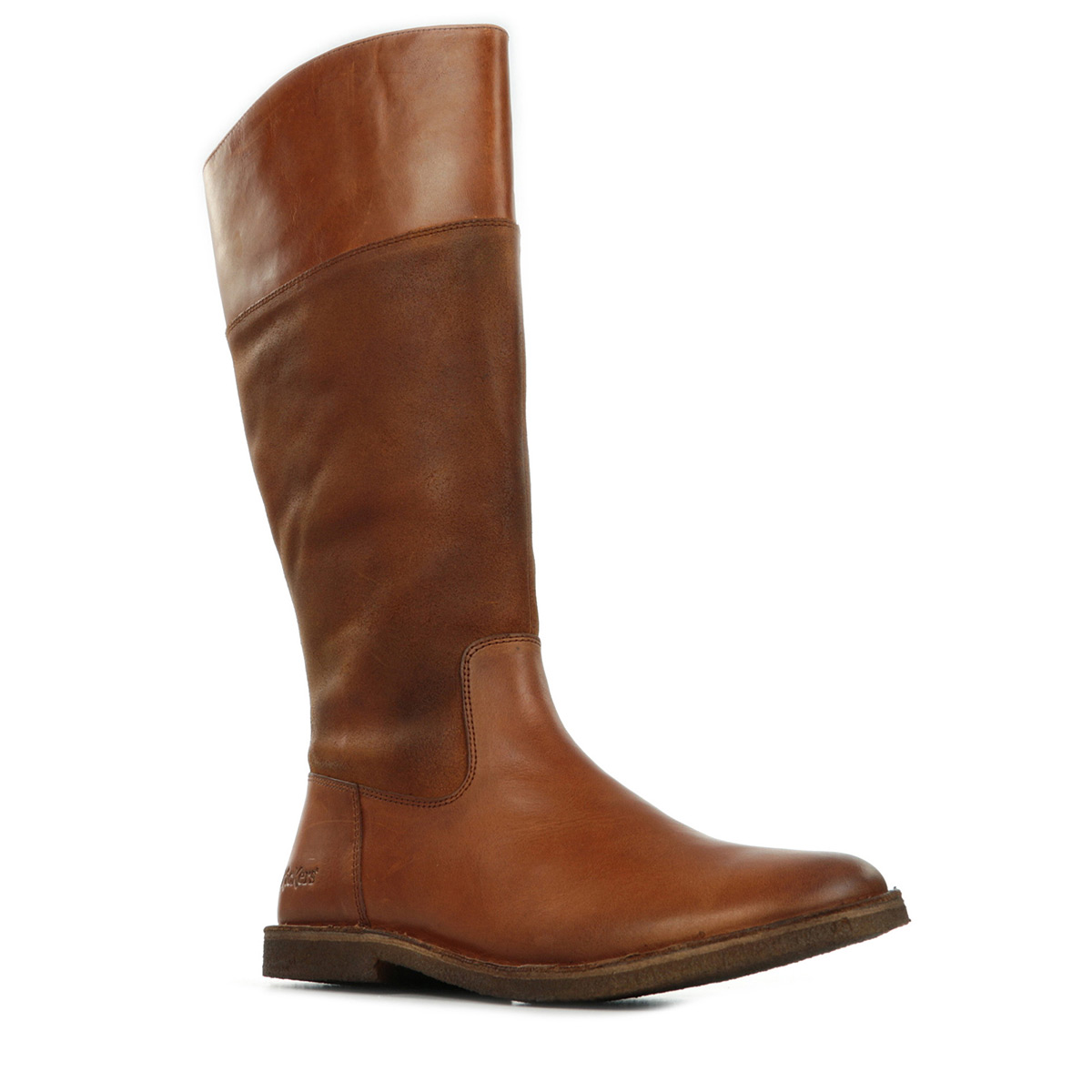 bottes kickers marron femme