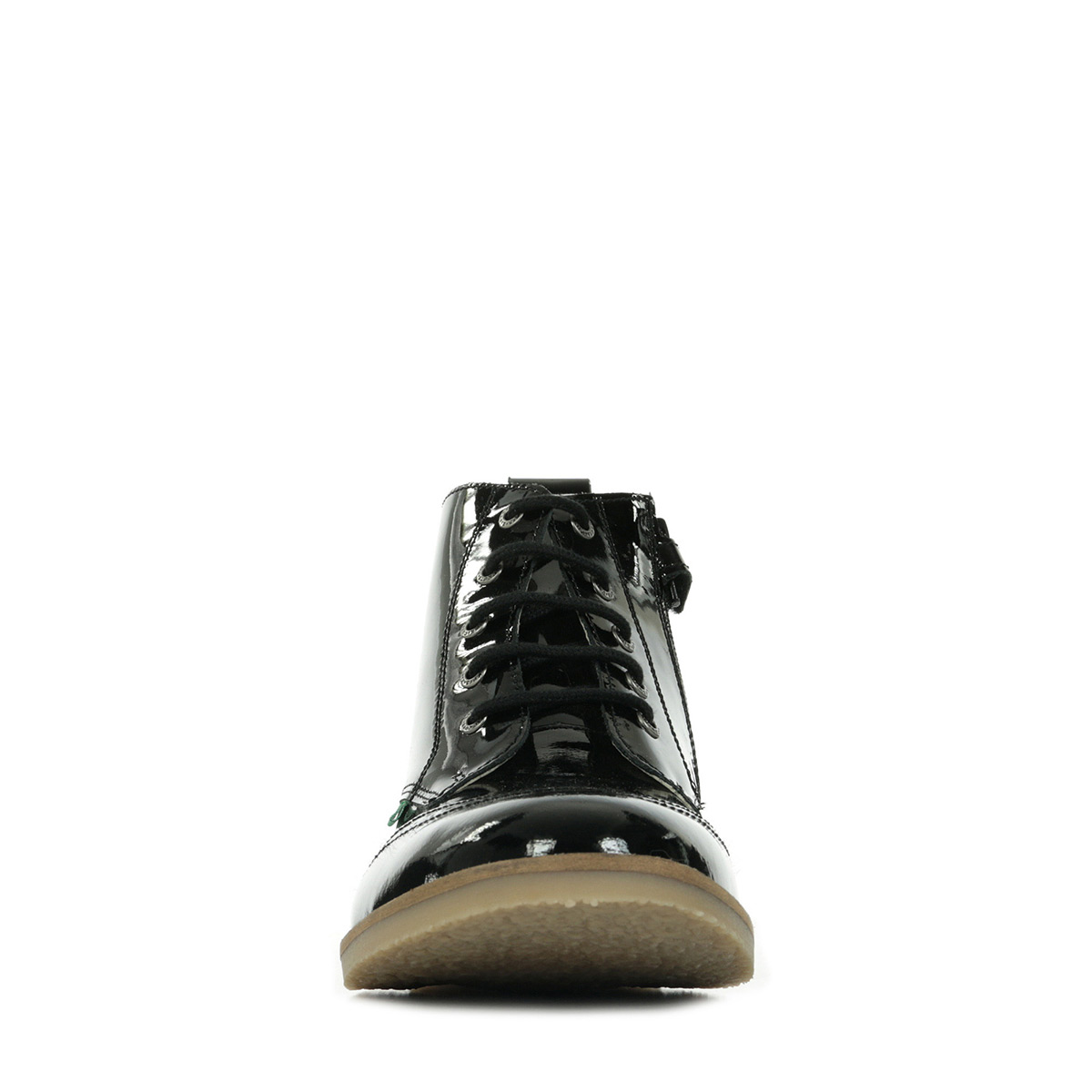 Bottillons cuir fille Tyrol KICKERS® - noir