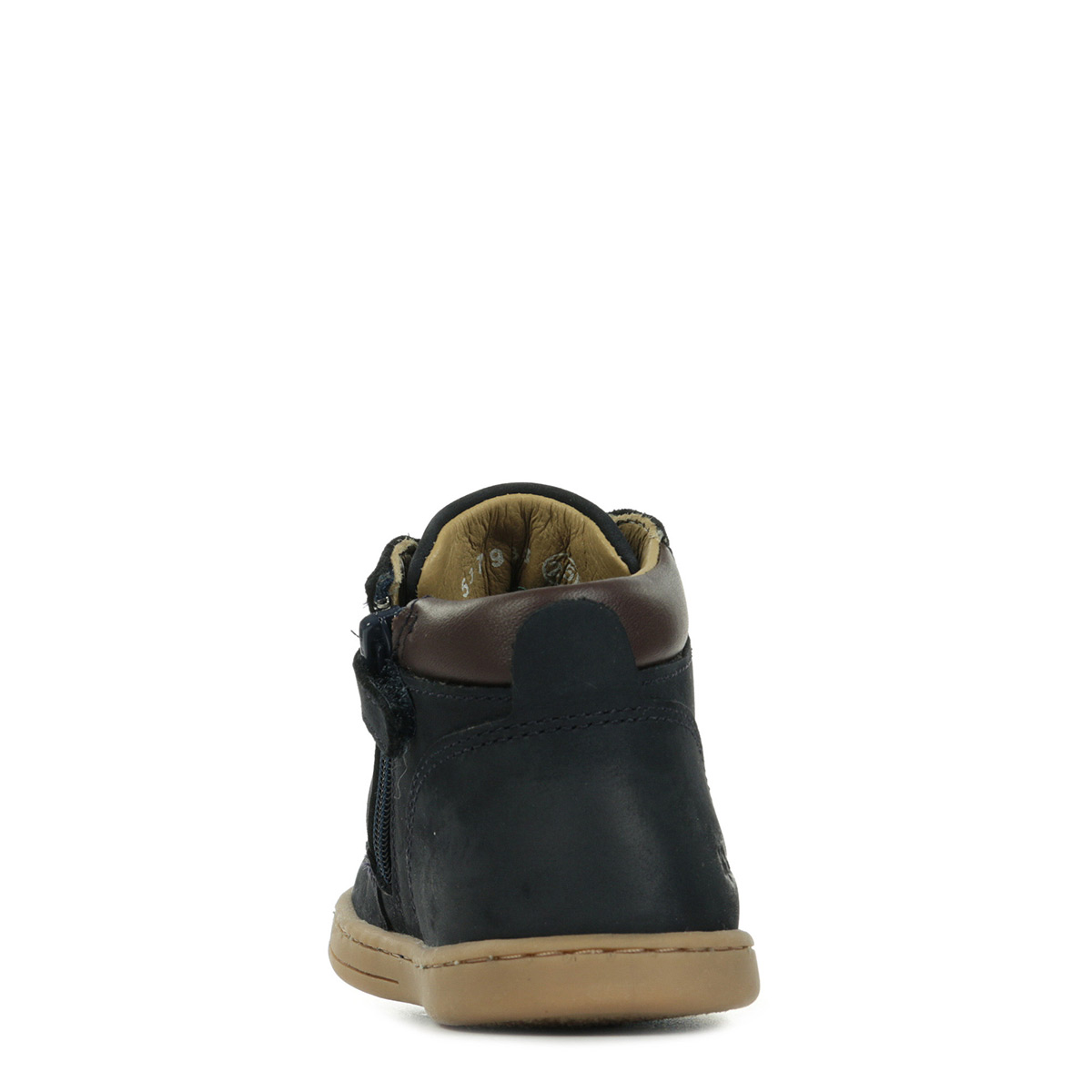 Bottillons Kickers Tackland Mixte - Couleur Marine - Taille 25 - Cuir Souple Avec Semelle Caoutchouc - Idéal Pour Enfants