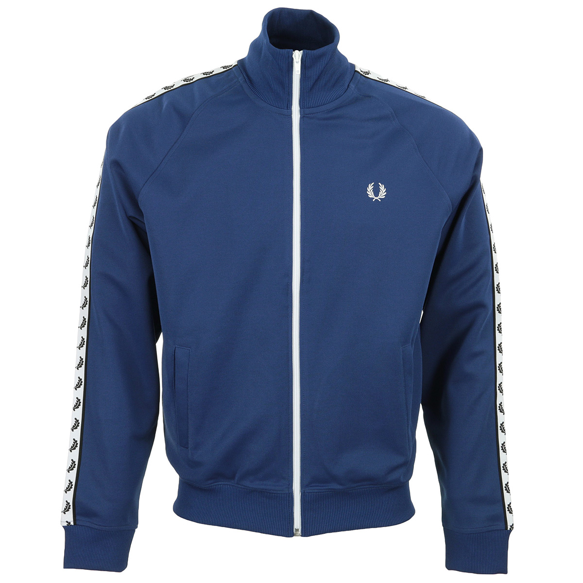 Fred Perry Taped Track Jacket J6231L33, Vestes sport homme Fred Perry Taped Track Jacket J6231L33, Vestes sport homme