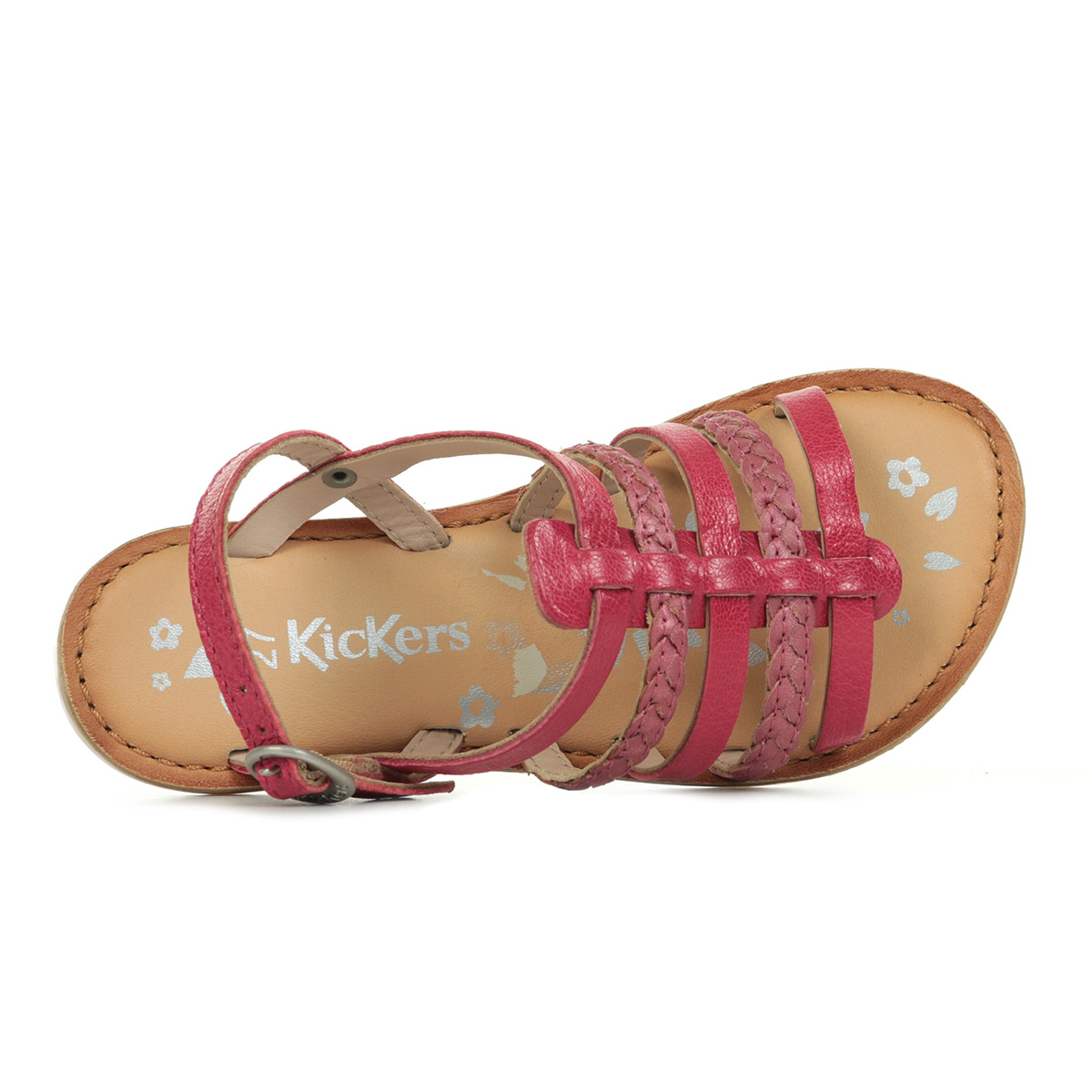 Sandali Unisex Primi Passi Kickers Dyastar Sandali Unisex Bambini 0-24 Mesi - Pelle E Lega Scarpe Bambino Pelle