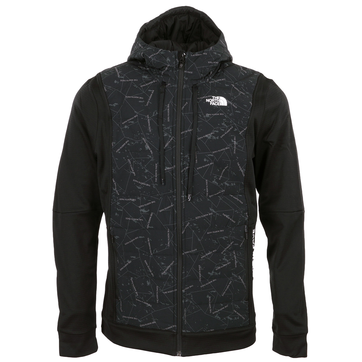 the north face logo jacket