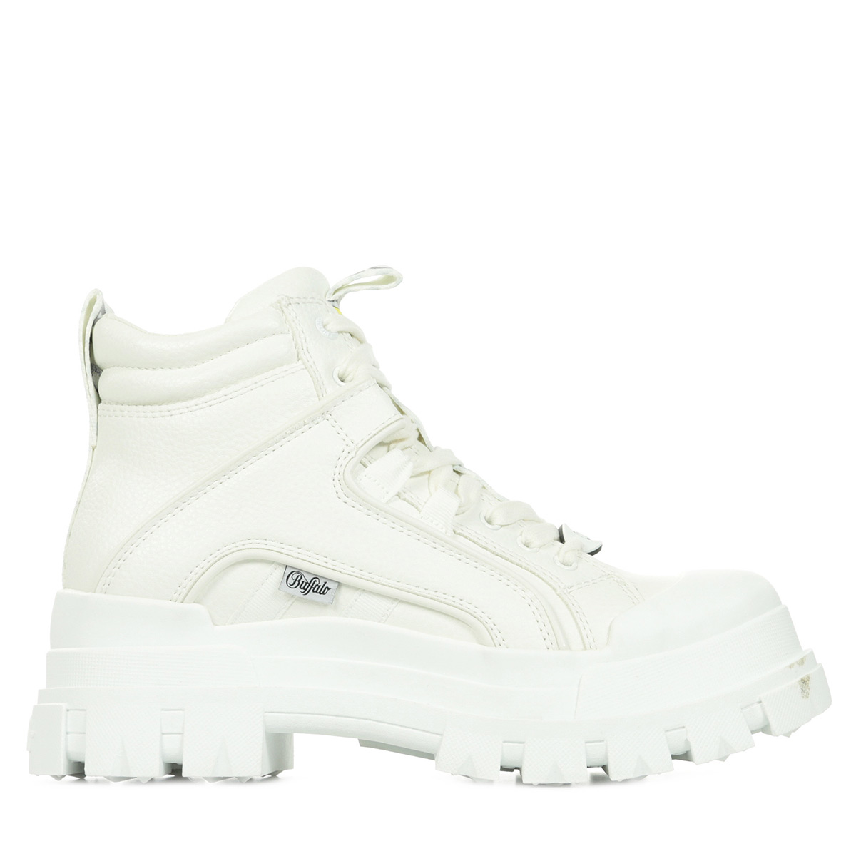 buffalo black aspha mid trainers