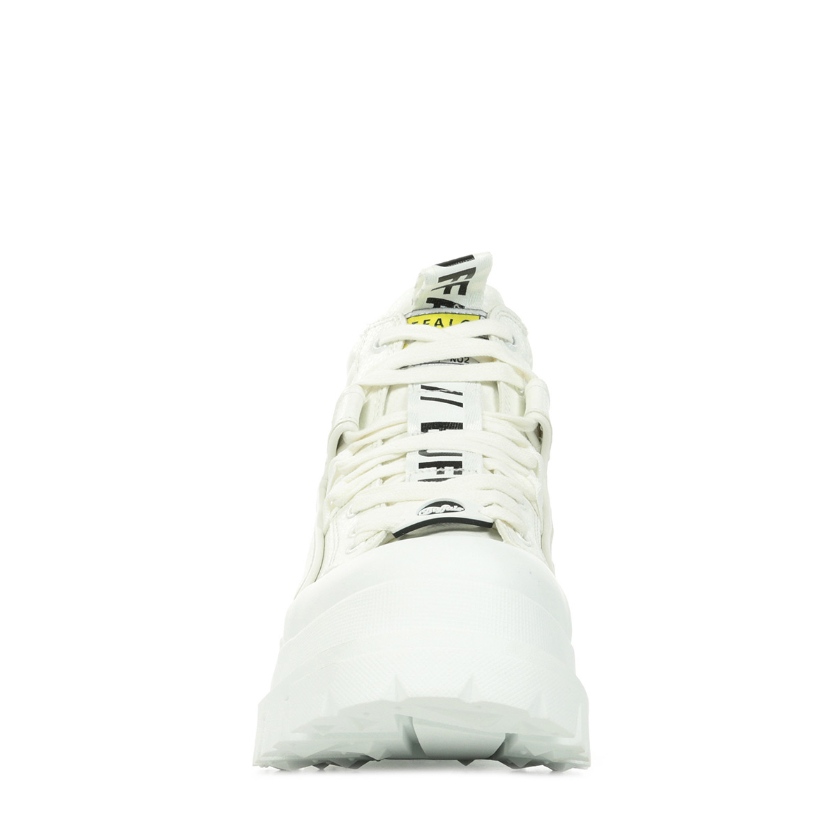 buffalo black aspha mid trainers