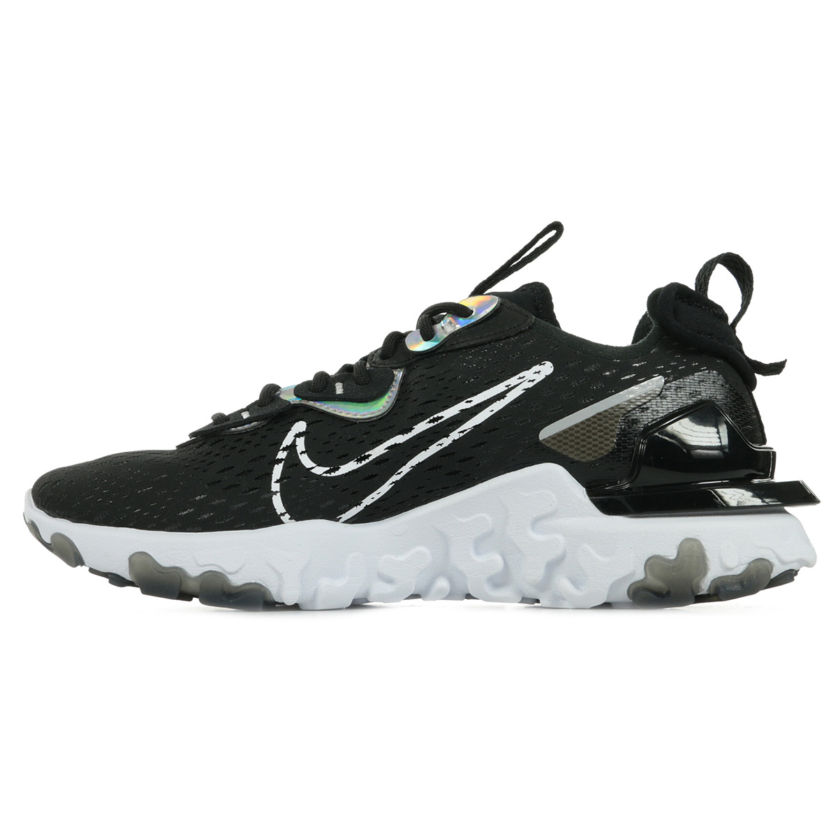 vapor max plus white and black
