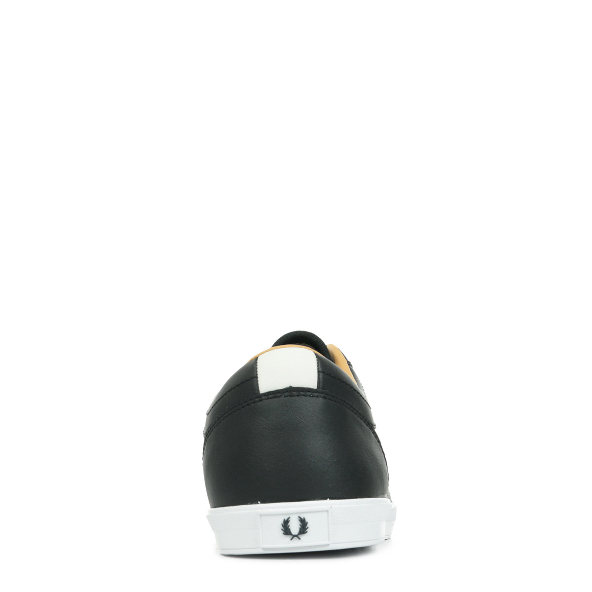 fred perry baseline leather black