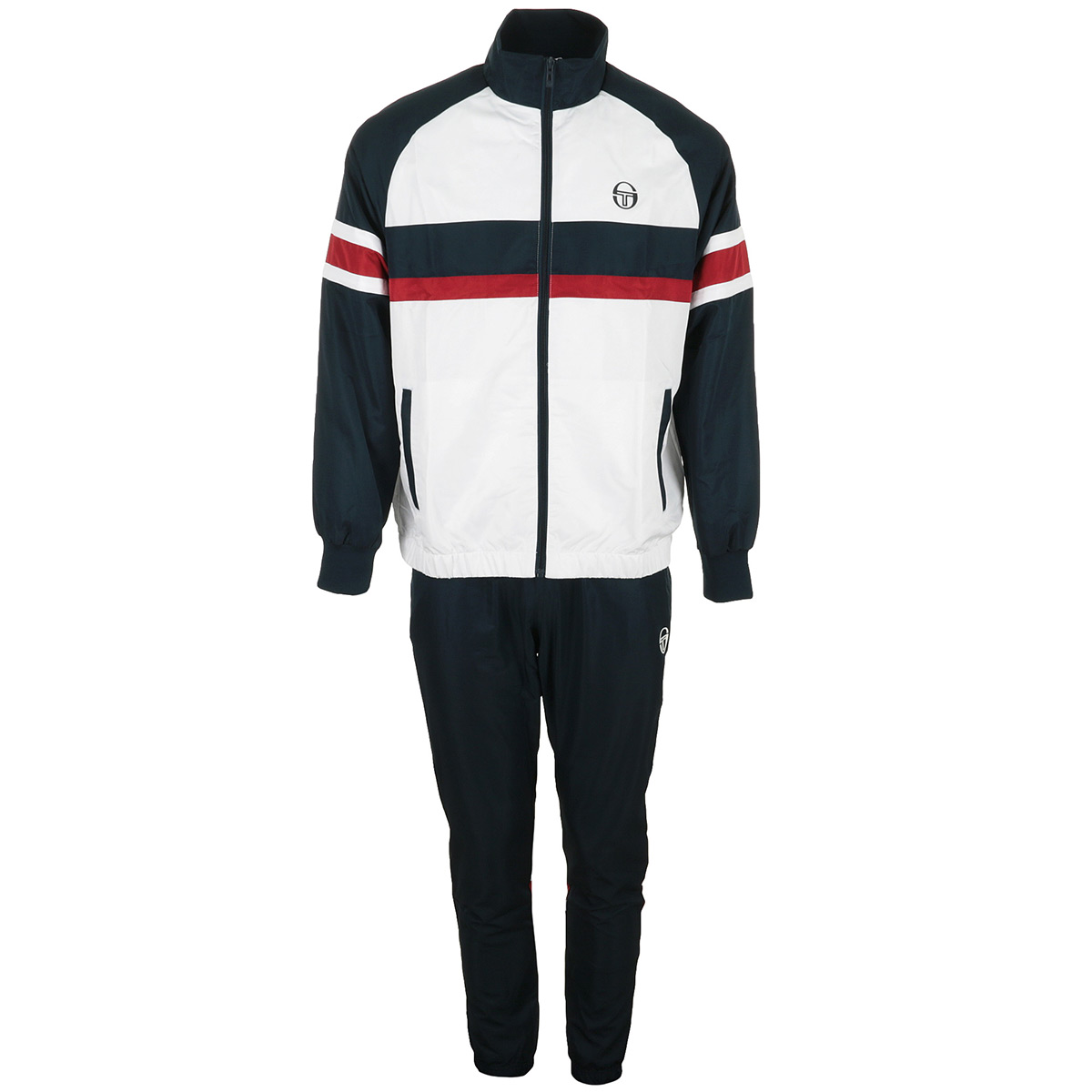 Survêtement Sergio Tacchini ATHA Pour Homme – Coupe Décontractée, Couleur Bleue, Taille M - 8