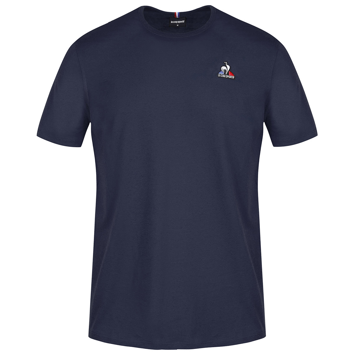 Le Coq Sportif Tennis Tee SS N°1 W - Maglietta Donna Blu (Dress Blues), Taglia XL, 100% Cotone