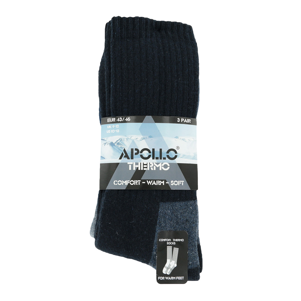 Apollo Pack x3 Socks Thermo