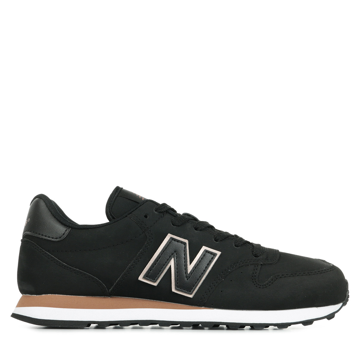 New balance 500 black gold on sale