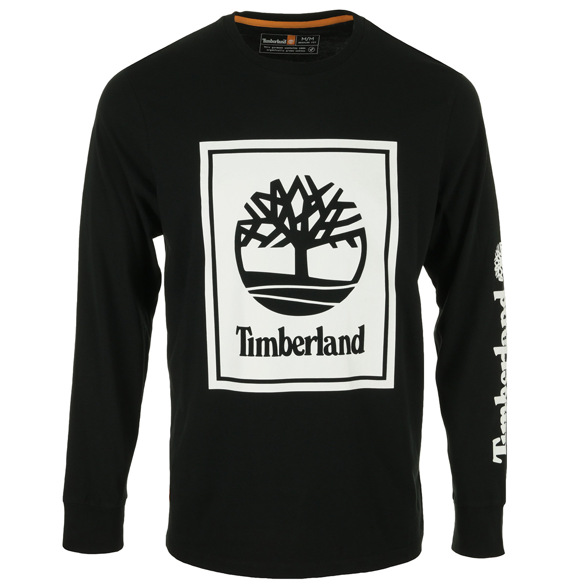 Timberland Long Sleeve Front Stack Logo Tee