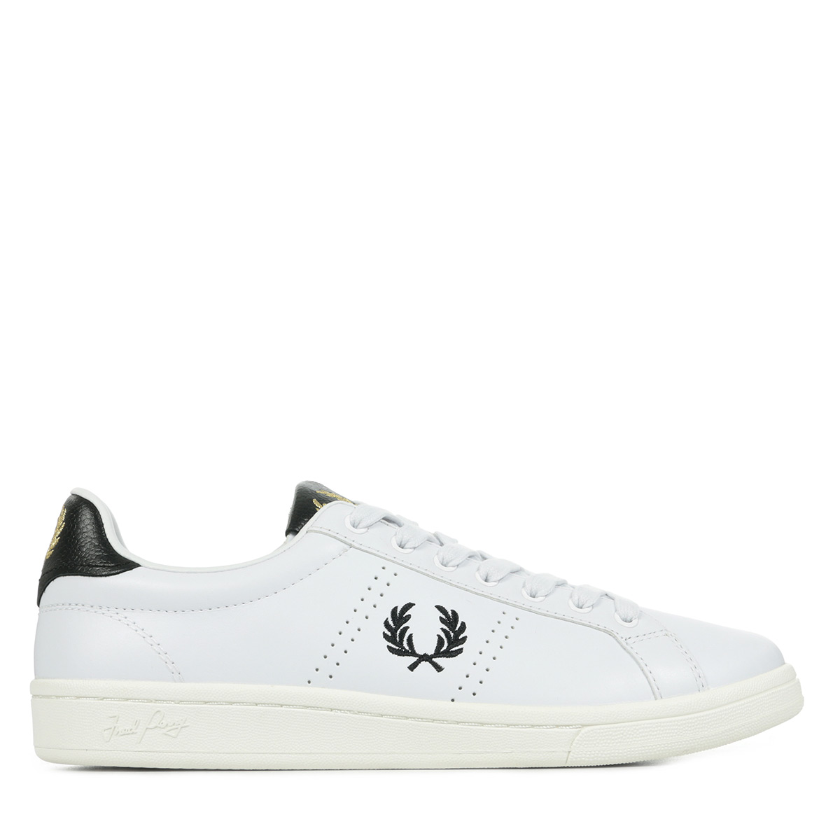 Fred Perry B721 Pique Embossed Leather Branded