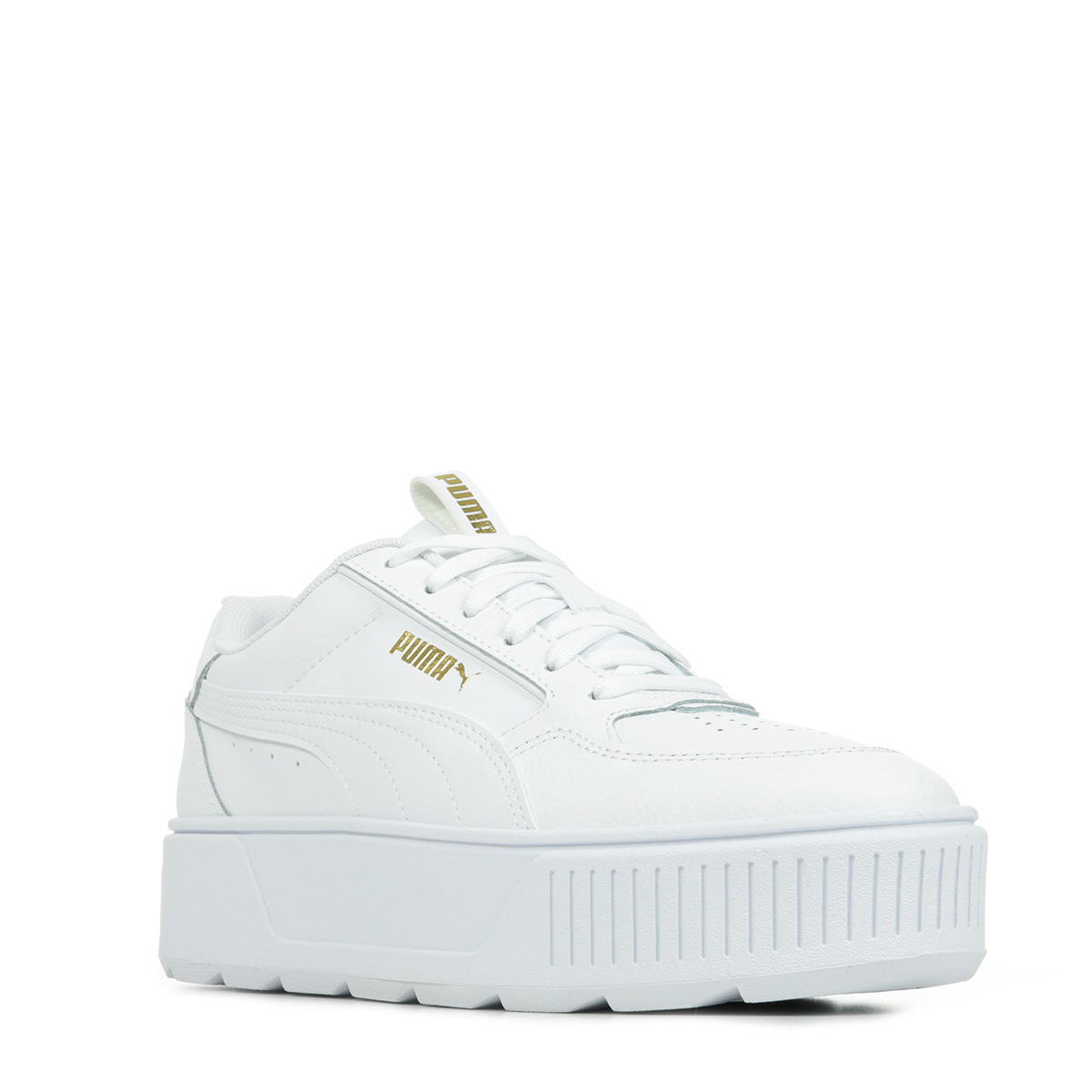 Baskets femme blanches KARMEN REBELLE - Puma en cuir