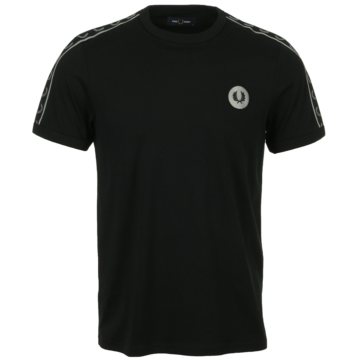 Fred Perry Reflective Detail Ringer Tee