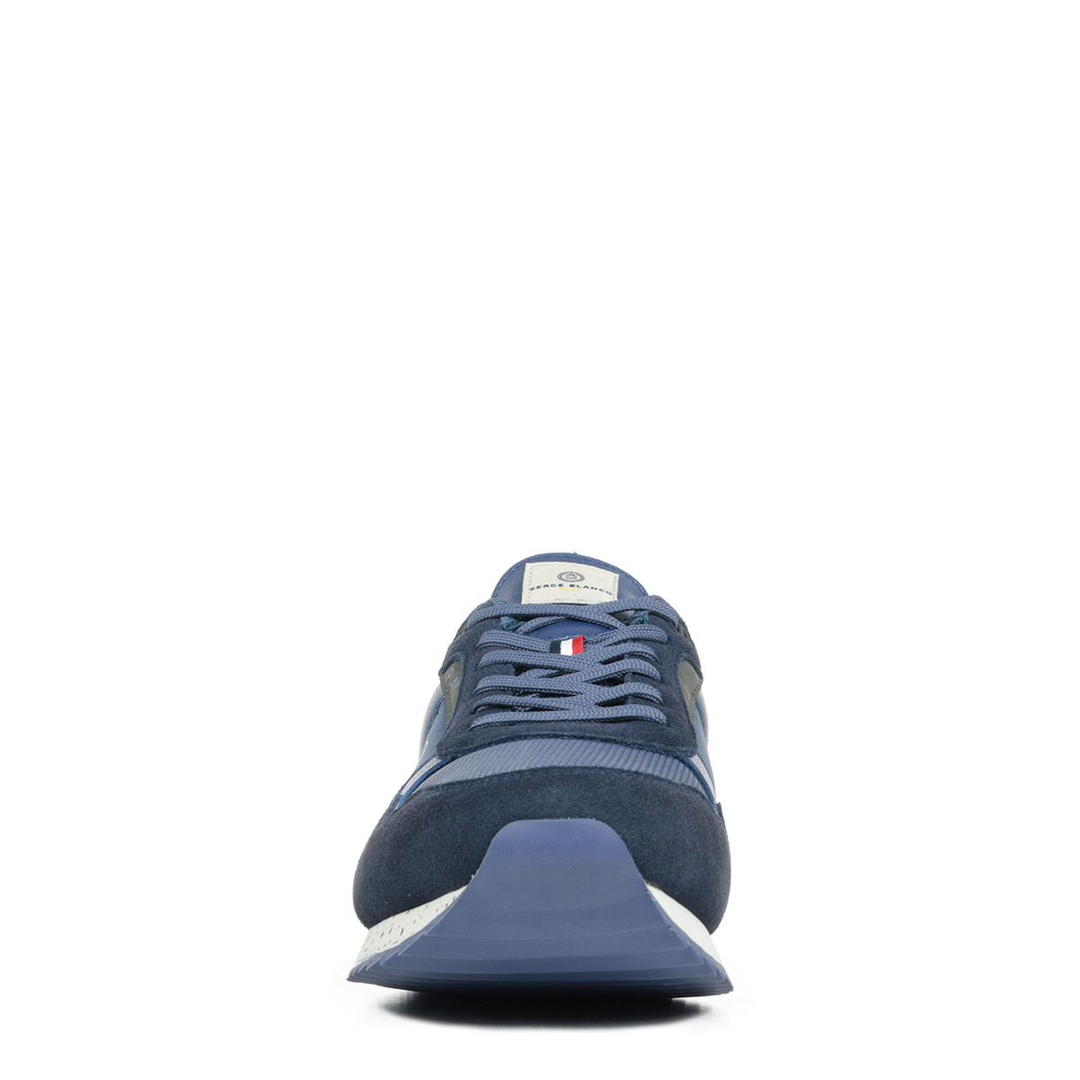 Baskets Serge Blanco Chamonix Play - Sneakers Homme Noires Confortables Avec Semelle EVA Antidérapante